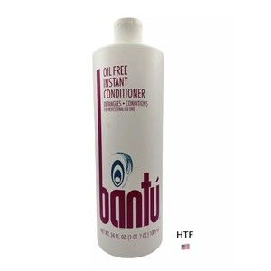 BANTU Oil Free Instant Conditioner Jumbo 34 OZ Softsheen Conditions NEW